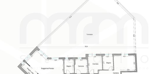 5 rooms Apartment in Pescara, Italy No. 19955 2