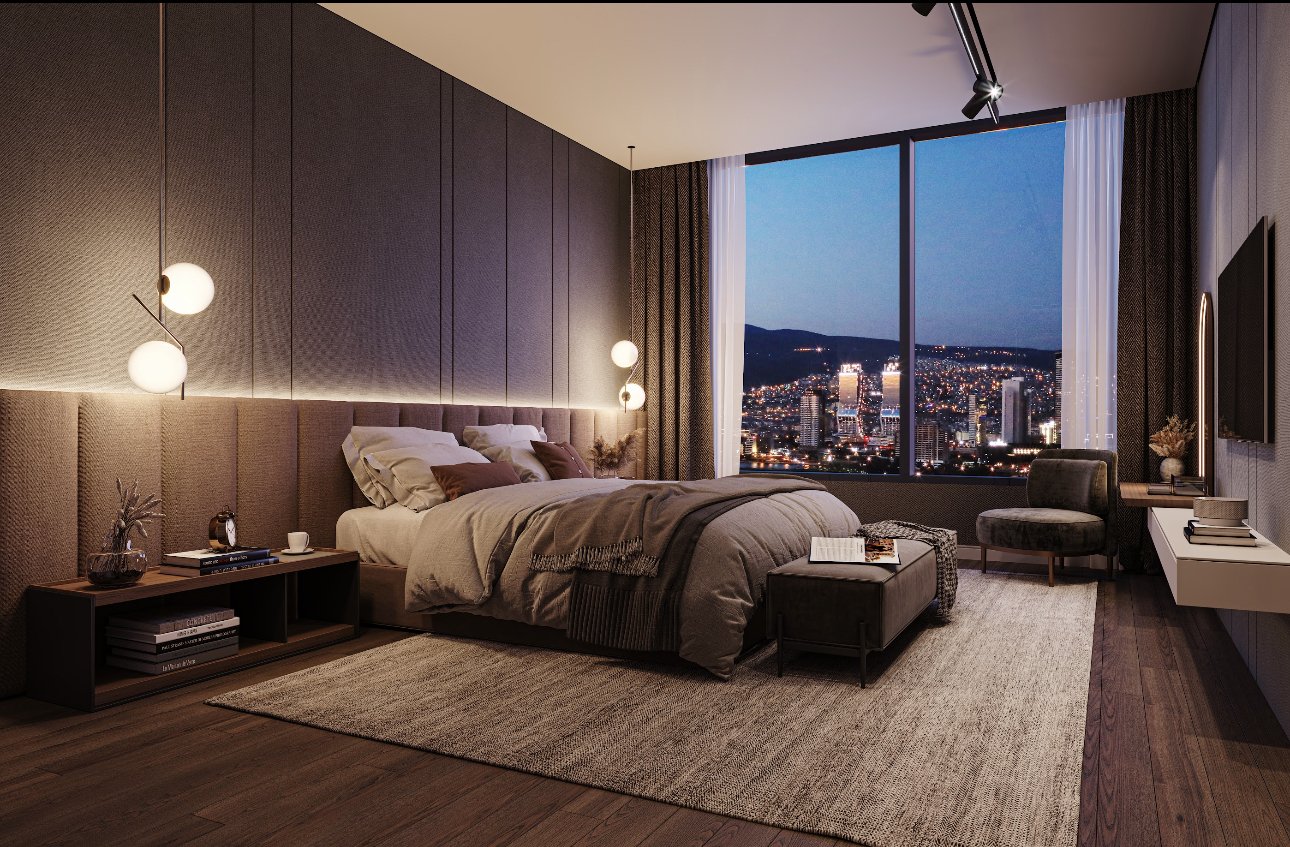 Wohnung 4+1 in Izmir, Turkey, Nr. 13604