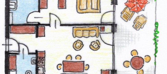 2غرفة شقة في Linz, Austria رقم 183919 3