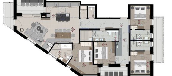 Penthouse de 5 divisões em Zell am See, Austria N.º 216555 16