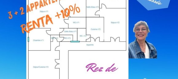 Здание с 1 спальней в Жонзак, Франция № 303989 18