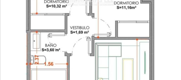 2 Schlafzimmer Wohnung in Salamanca, Spain, Nr. 18092 12