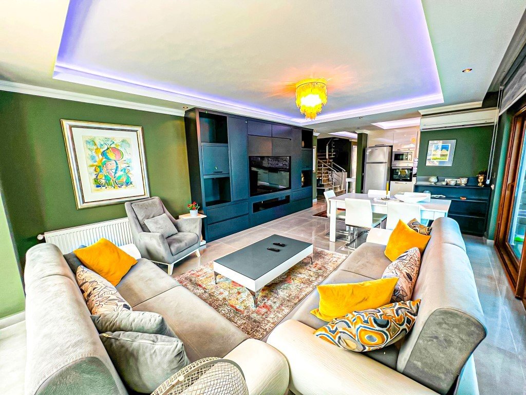 5 rooms Apartment in Oba, Turkey No. 21388