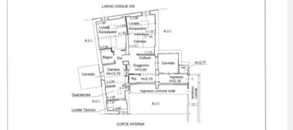 3-salle Appartement à Bergamo, Italy No. 283076 2