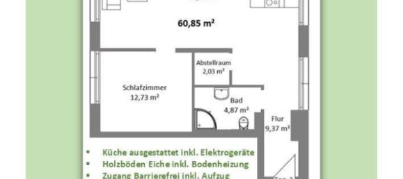 1 Schlafzimmer Wohnung in Großgmain, Austria, Nr. 232264 13
