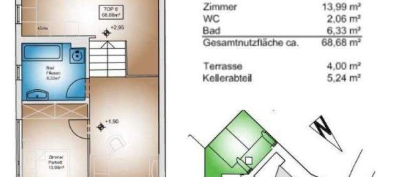 Apartamento de 2 divisões em Hietzing, Austria N.º 201520 17