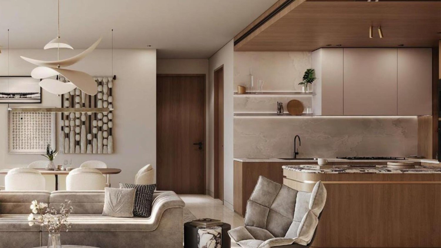 1 bedroom Apartment in La Vue by MAAIA, Nadd Al Sheba, UAE No. 116426