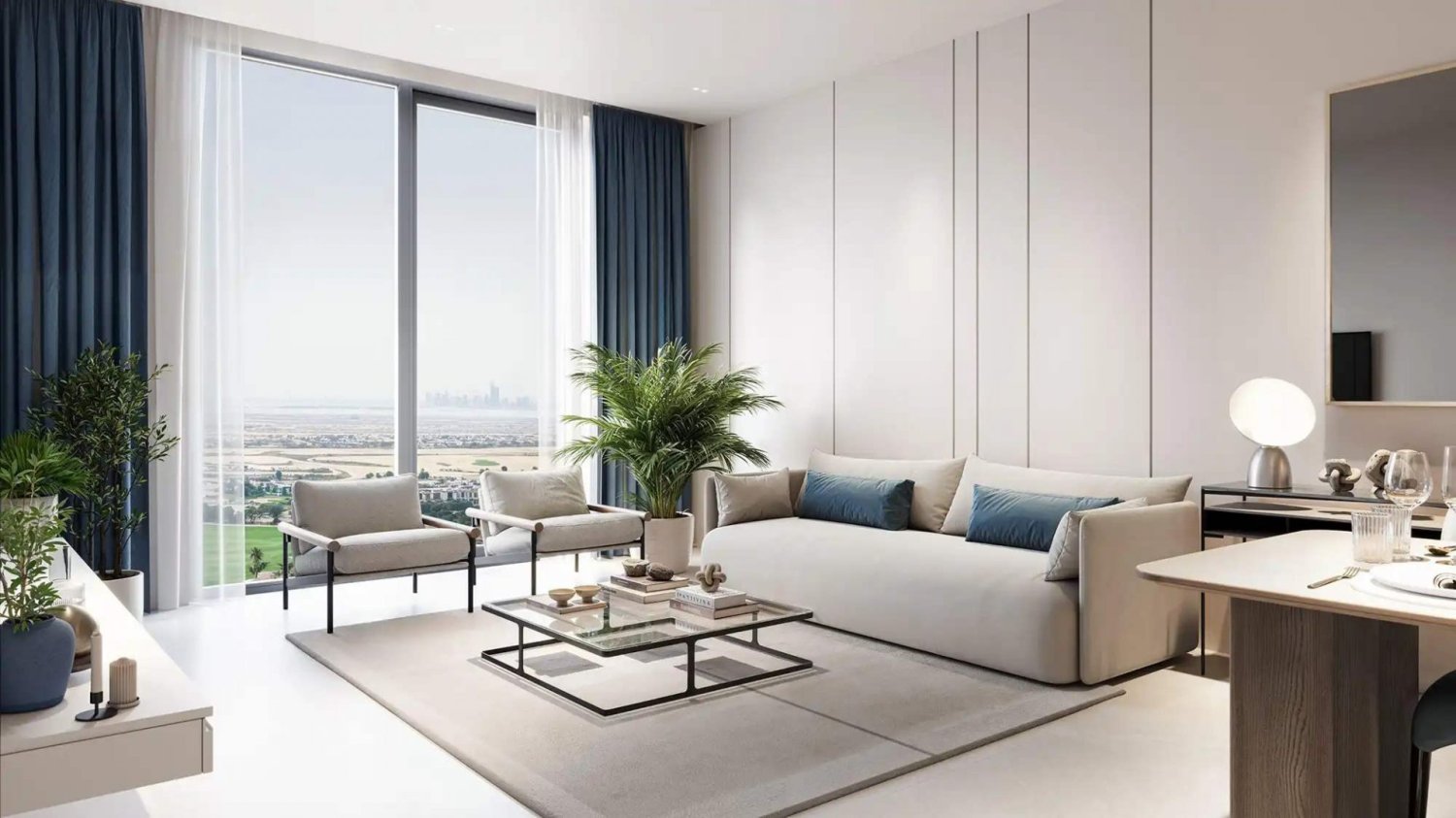 Квартира с 1 спальней в TETR1S Tower, Джумейра Вилладж Серкл, ОАЭ № 64014