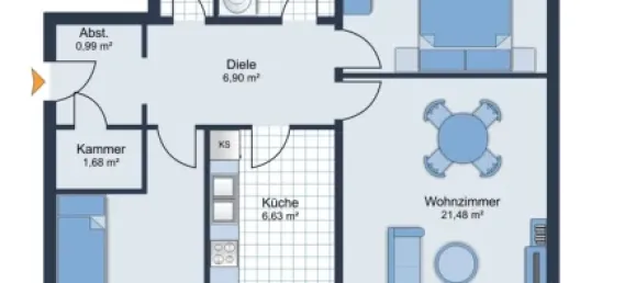 2 Schlafzimmer Wohnung in München, Germany, Nr. 156947 9