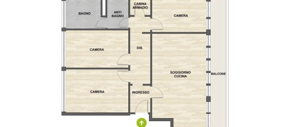 4 Schlafzimmer Wohnung in San Donato Milanese, Italy, Nr. 357771 24