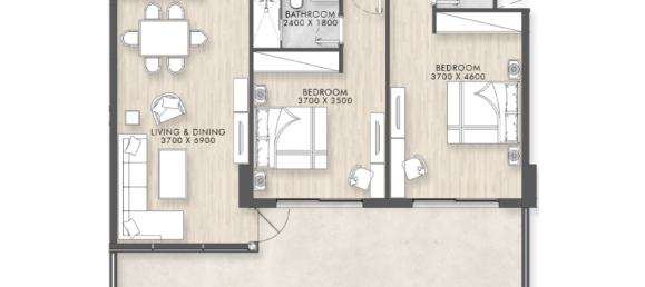 1 Schlafzimmer Wohnung in Dubai, UAE, Nr. 121532 5