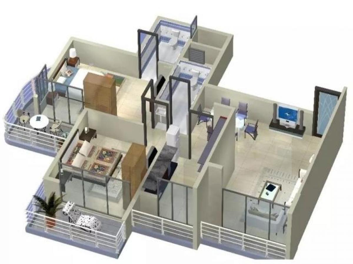 2 bedrooms House in Mumbai, India No. 60244