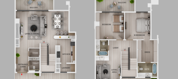 استوديو في مرسى دبي, UAE رقم 121388 6