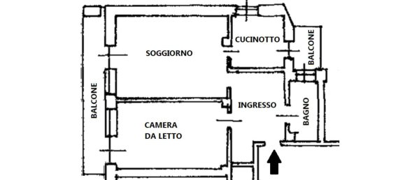 2-salle Appartement à Turin, Italy No. 86252 14