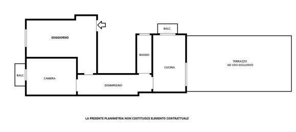 2 rooms Apartment in Milan, Italy No. 336932 32