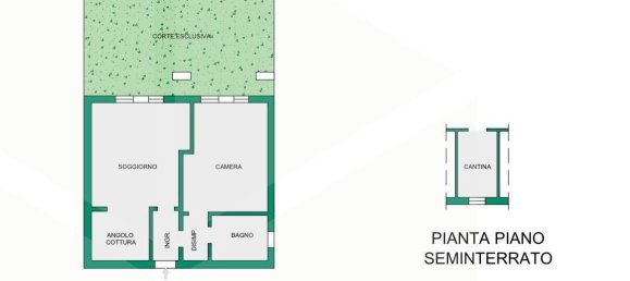 2-Zimmer Wohnung in Bologna, Italy, Nr. 29254 24