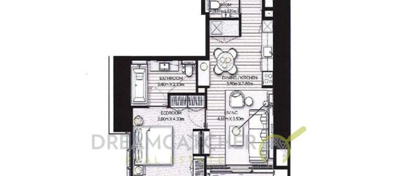 Квартира с 1 спальней в VIDA RESIDENCES DUBAI MARINA, Дубай Марина, ОАЭ № 58672 10