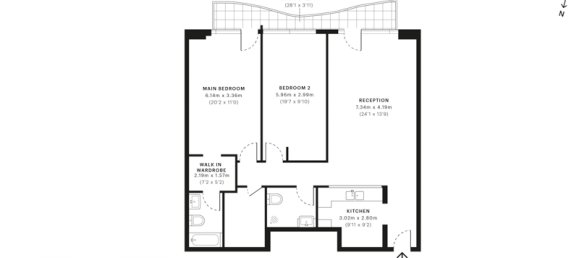 2 chambres Appartement à Dubai Sports City, UAE No. 2331 26