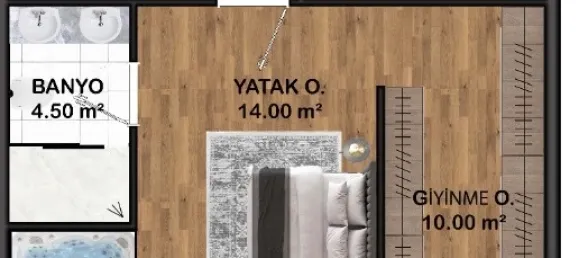 شقة 4+1 في Mugla, Turkey رقم 32490 14