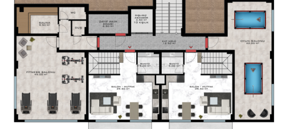 Apartment 1+1 in Oba, Turkey No. 31349 19