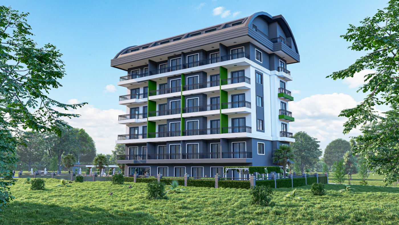 Apartment 1+1 in Oba, Turkey No. 31349