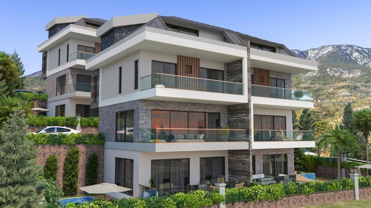 Villa 4+1 in Kargicak, Turkey No. 13358