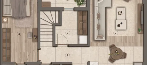 Apartamento 3+1 em Mugla, Turkey N.º 33527 24