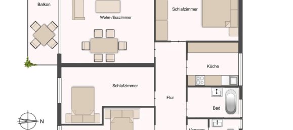 3 Schlafzimmer Wohnung in Rems-Murr-Kreis, Germany, Nr. 307468 11