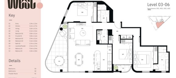 Apartamento T3 em Mount Lawley, Australia N.º 637 19