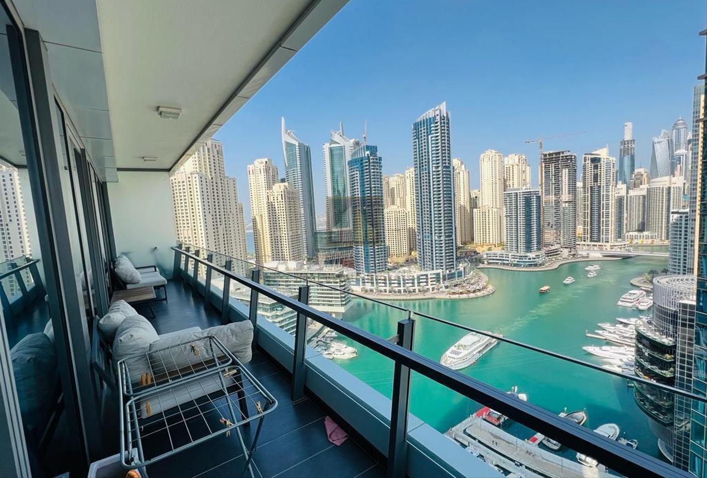 Apartamento T2 em Dubai Marina, UAE N.º 7994