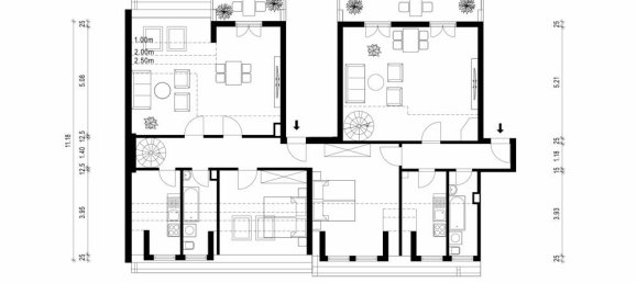 Квартира с 2 спальнями в Альт-Хоэншёнхаузен, Германия № 324360 8