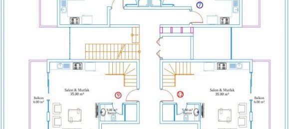 2 rooms Apartment in Alanya, Turkey No. 9806 22