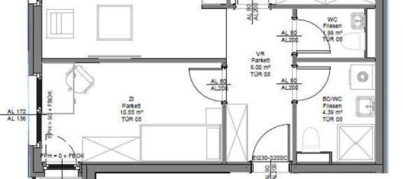 3غرفة شقة في Liesing, Austria رقم 182285 11