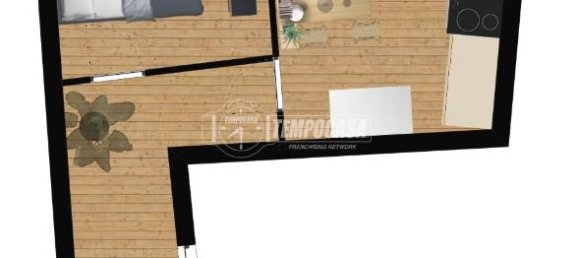 3 rooms Apartment in Brescia, Italy No. 7360 3