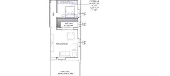 4 rooms Apartment in Florence, Italy No. 38887 25