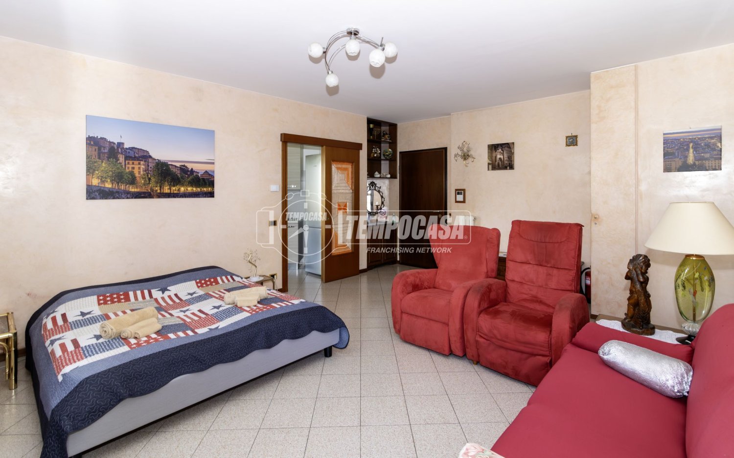 Квартира с 2 спальнями в Сериате, Италия № 293664