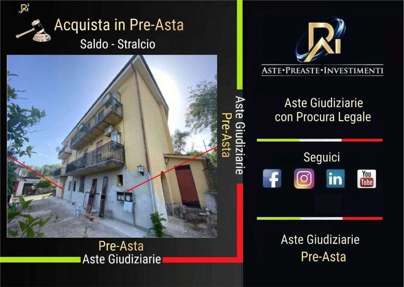 8 rooms Apartment in Mendicino, Italy No. 182532