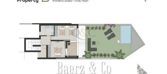 Квартира с 2 спальнями в Алмансил, Португалия № 113283 12