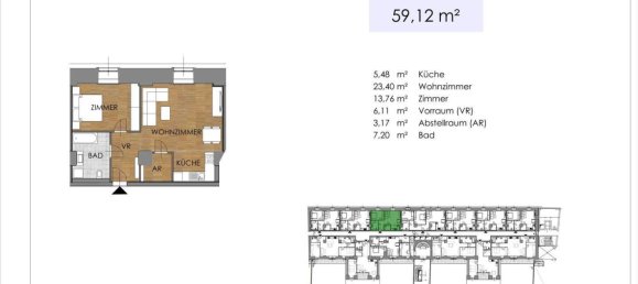 3-salle Appartement à Bruck an der Leitha, Austria No. 87814 14
