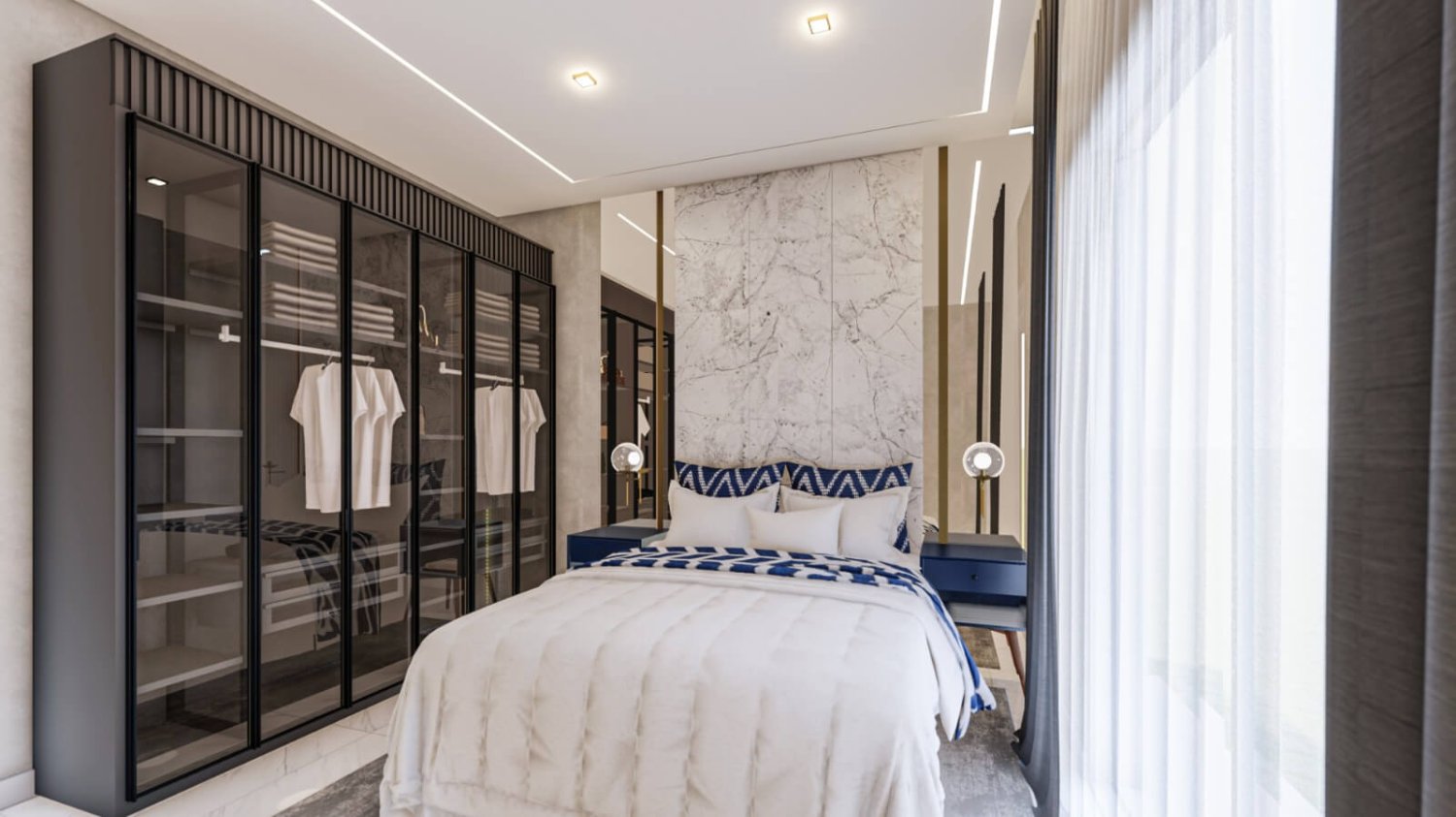 Apartment 4+1 in Sea Pearl Sky, Alanya, Turkey No. 34629