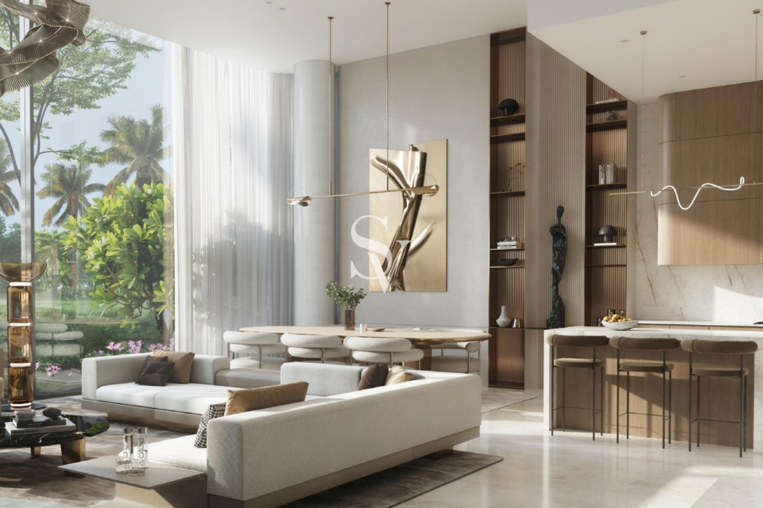 Apartamento T1 em Dubai, UAE N.º 114482