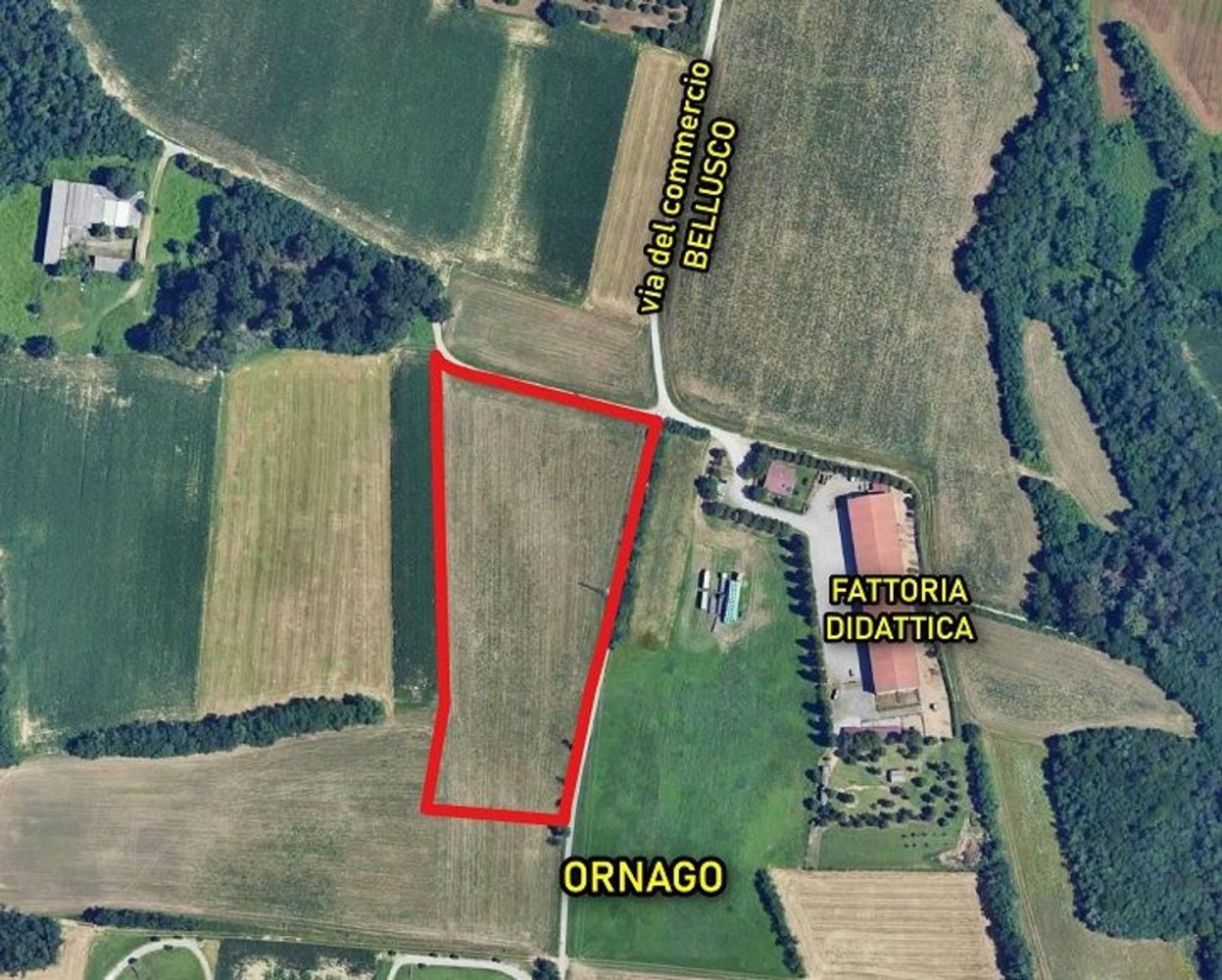  قطعة أرض في Ornago, Italy 17500متر مربع رقم 254165