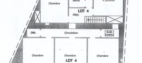 Дуплекс с 3 спальнями в Клоар-Карноэ, Франция № 196340 4