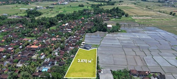2870m² terrain à vendre à Kaba-Kaba, Kediri, Tabanan, Bali, Indonesia № 4634 3