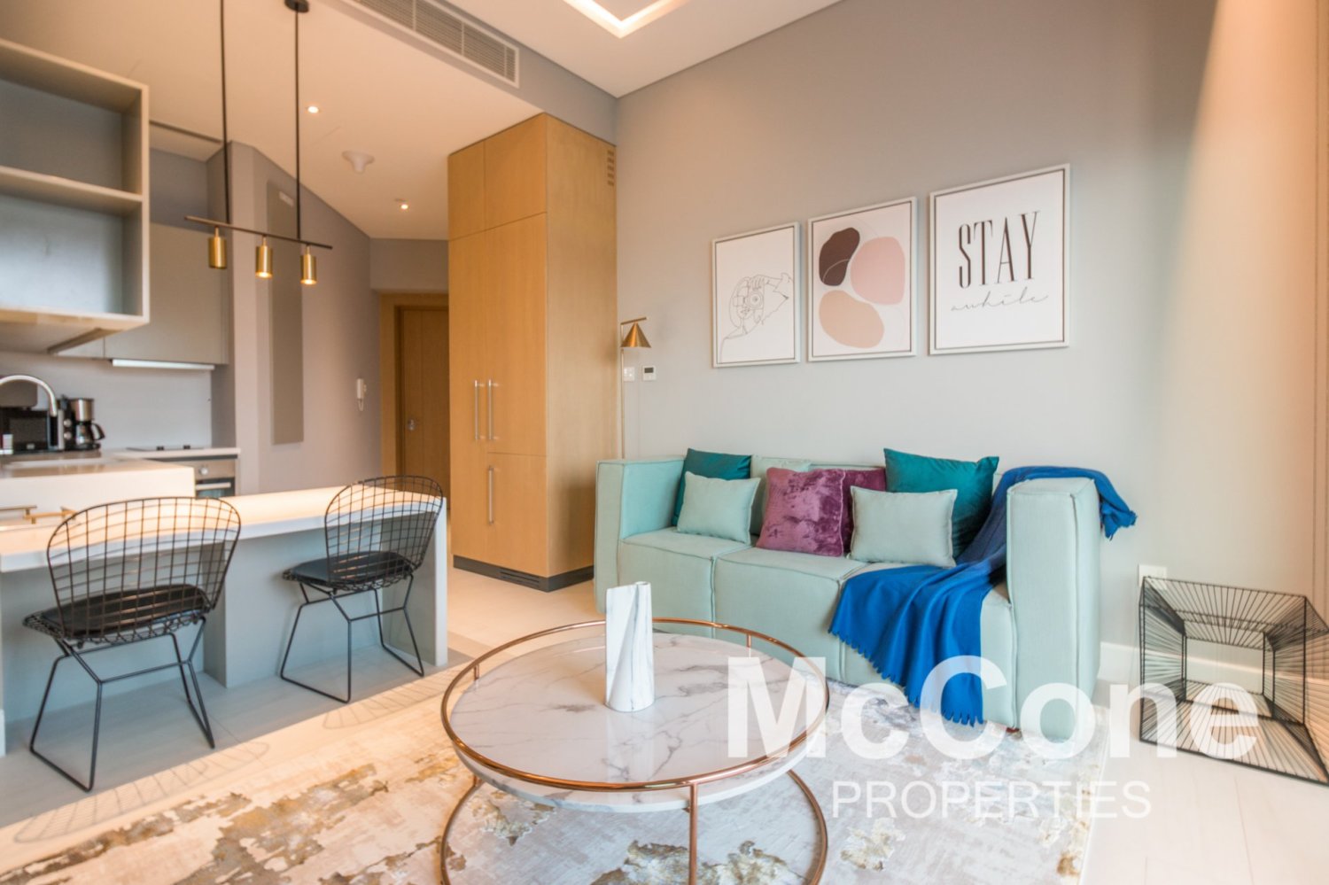 Квартира с 1 спальней в Бизнес-Бэй, ОАЭ № 34350