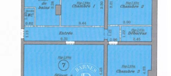 3 bedrooms Apartment in Boulogne-Billancourt, France No. 171221 3