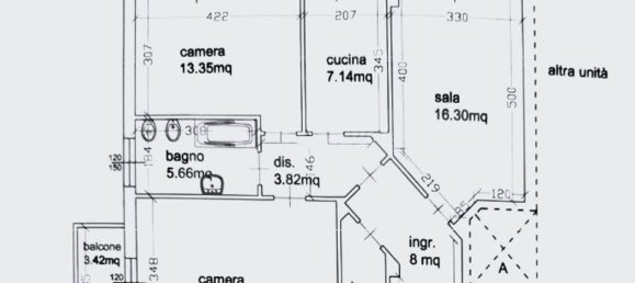 Apartamento de 3 habitaciónes en Usmate Velate, Italy No. 8563 21