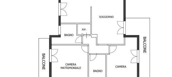 3غرفة شقة في Potenza Picena, Italy رقم 7625 31