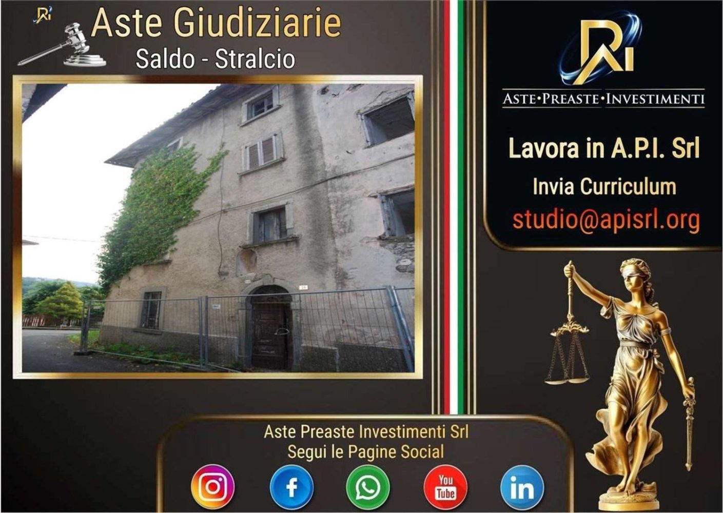 4 rooms Apartment in Sant'Omobono Terme, Italy No. 286808