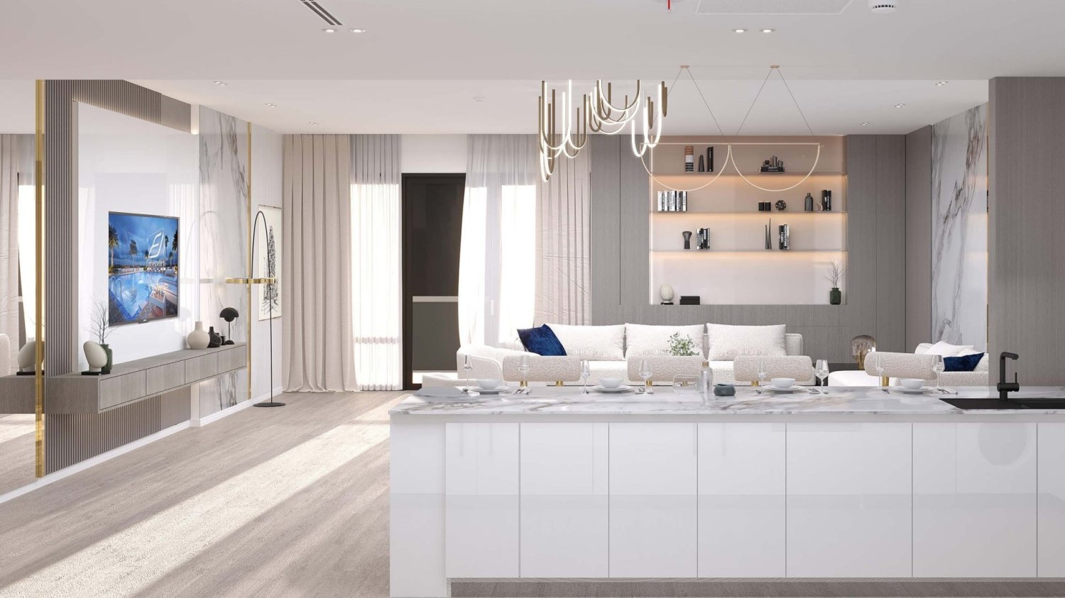 2 Schlafzimmer Wohnung in BINGHATTI LAVENDER, Jumeirah Village Circle, UAE, Nr. 61764